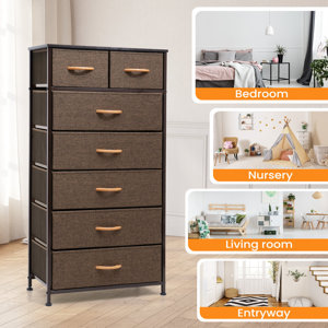 Rebrilliant Kirklan 7 Drawer Storage Chest & Reviews | Wayfair